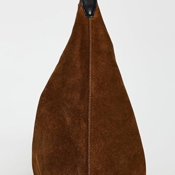 Madewell The Mylie Handbag, Russet Brown, Suede Shoulder Hobo Bag, Brand new - Picture 2 of 4